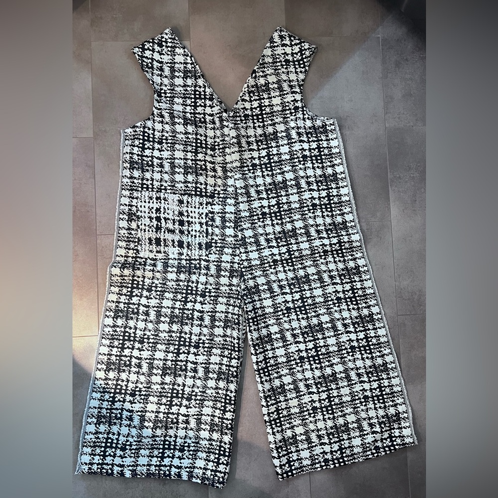 🌻 Five -stitched by tina- Upcycled wide leg jumpsuit - Picture 3 of 9